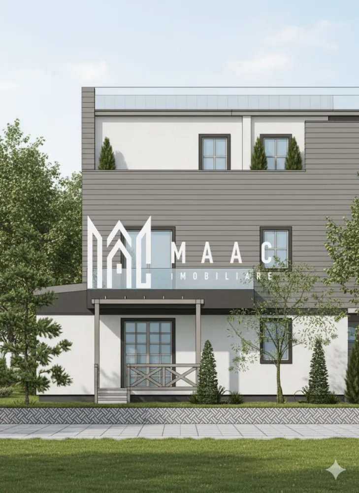 Duplex premium I Sibiu I 3 niveluri I 4 camere I panouri fotovoltaice - Casă tip duplex în Gusterița – Proiect nou, 4 camere, 3 niveluri, curte 153 mp, predare la Alb in Martie 2026. Proiect rezidențial boutique, în construcție, compus din doar 6 case tip duplex, situat într-o zonă liniștită din Gusterița – Sibiu, cu acces facil către oraș, dar departe de agitația urbană. Locuințele sunt proiectate pentru familii care caută un echilibru între spațiu, confort și eficiență energetică. Suprafață și compartimentare: Teren total: 218 mp Amprentă la sol: 65 mp Curte liberă: 153 mp Regim de înălțime: Parter + Etaj 1 + Etaj 2 cu terasă Camere: 4 (3 dormitoare + living) Băi: 2 Balcoane: 2 + terasă la etajul 2 Bucătărie: separată Spații de depozitare: cămară, holuri Compartimentare inteligentă: Parter: Living generos – aprox. 22 mp Bucătărie închisă – 13.5 mp Cămară – 2.6 mp Baie – 5 mp Hol de acces Terasă de acces + terasă secundară (ieșire din living) – aprox. 10 mp Etaj 1: Dormitor 1 – 16.6 mp (cu acces la balcon de 6.3 mp) Dormitor 2 – 13 mp Baie – 5 mp Hol – 5 mp Balcon de 8 mp (acces din dormitor și hol) Etaj 2: Dormitor 3 – 17 mp Hol Terasă neacoperită – 25 mp Balcon – 7.9 mp Construcție de calitate, materiale premium: Structură din beton B250, cu fier beton de 16 mm Instalație electrică realizată prin tubulatură în placă Încălzire în pardoseală pe toate cele 3 niveluri Centrala termică proprie Panouri fotovoltaice incluse – eficiență și independență energetică Geamuri tripan pentru izolare termică și fonică superioară Tencuială decorativă la exterior Balcoane cu sticlă securizată Acoperiș din tabla durabil Avantaje cheie: Proiect compus din 6 case, intimitate și comunitate restrânsă Terasă mare la etajul 2 – ideală pentru relaxare, grătar, zonă de lounge Curte de 153 mp – ideală pentru spațiu verde, grădină, loc de joacă Compartimentare eficientă – zonă de zi separată de dormitoare Posibilitate de personalizare a finisajelor (în funcție de stadiul construcției) Locație: Gusterița – Sibiu Zonă în plină dezvoltare, liniștită și aerisită Acces rapid către centrul Sibiului Aproape de școli, magazine, facilități urbane Ideală pentru familii sau investiție Preț, planuri și vizionări disponibile la cerere. Pentru detalii suplimentare, consultanță sau programarea unei vizionări, te rugăm să ne contactezi si sa specifici CP2720791. }}