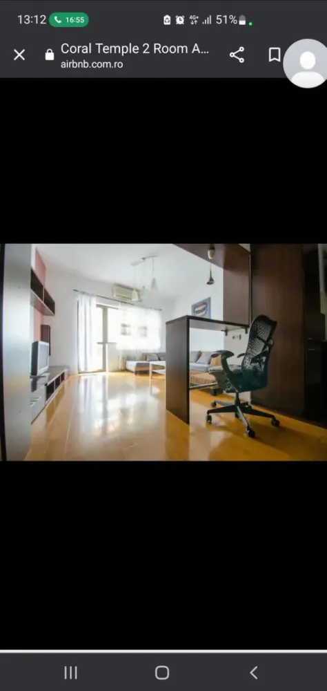 Ag BRASADAS închiriază ap 2 cam etaj 1/2 zona ULTRACENTRALA. - Agenția BRASADAS închiriază apartament cu doua camere la etajul 1/2 în zona ULTRACENTRALA cu suprafata utila de 69mp.