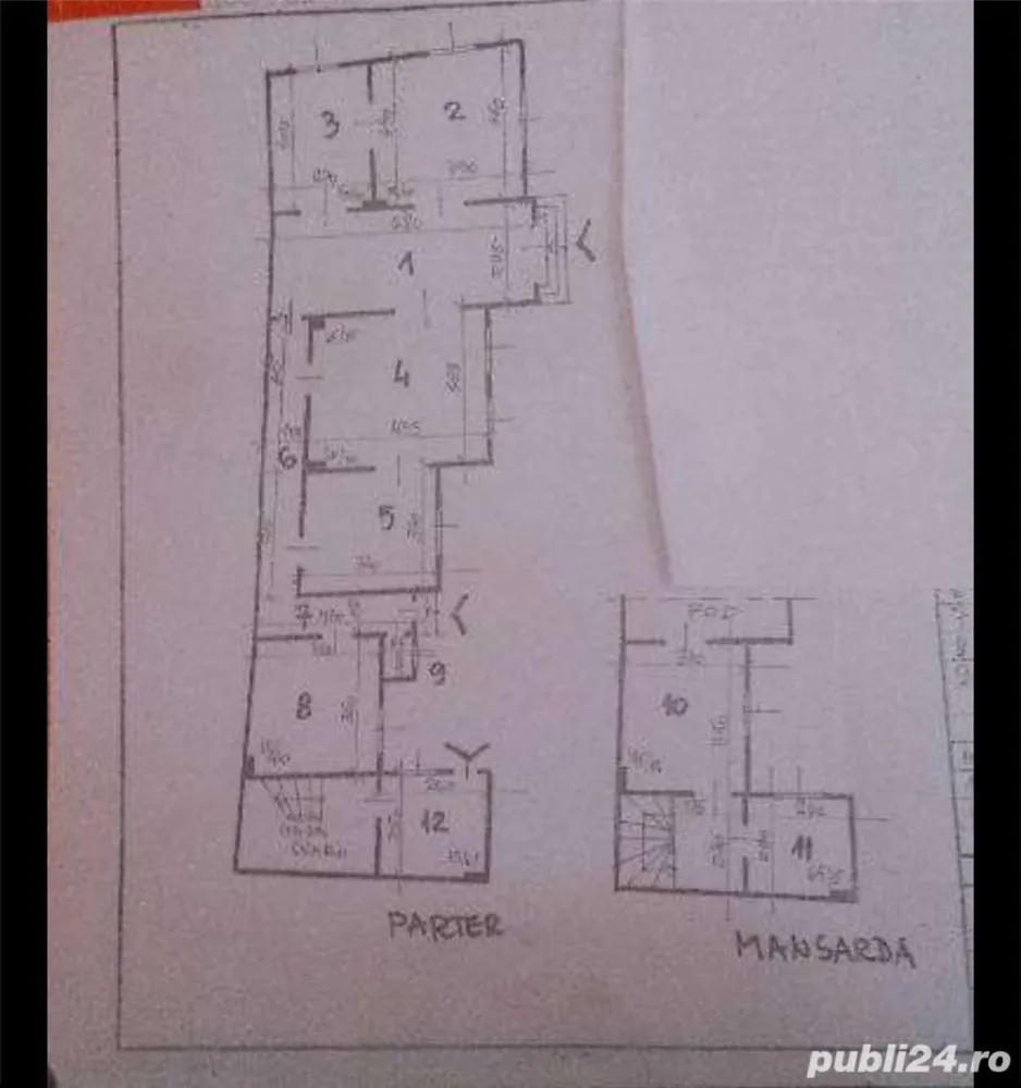 vanzare casa curte
