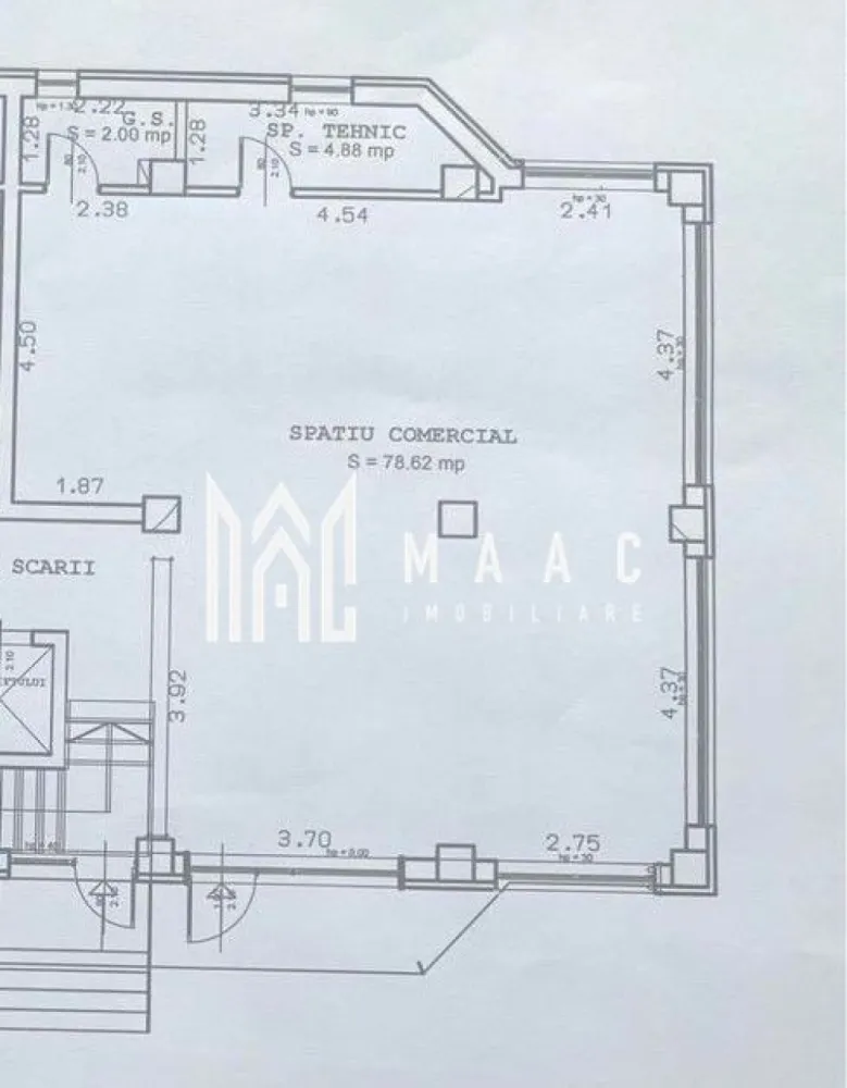 Spatiu comercial luminos | Doamna Stanca | 85 MPU