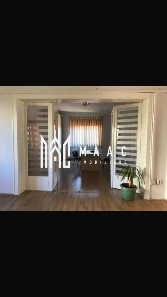 Inchiriere | Spatiu pt birouri | 4 camere | Calea Dumbravii - De închiriat: Spațiu pentru birouri – Calea Dumbrăvii, vizavi de sediul NATO Maac Imobiliare ofera spre închiriere un spațiu generos, ideal pentru activități de birou, situat într-o casă cu amplasare excelentă – pe Calea Dumbrăvii, chiar vis-a-vis de sediul NATO. Detalii spațiu: Suprafață totală: 110 mp Compartimentare: 4 camere decomandate, luminoase și bine proporționate Destinație: exclusiv pentru birouri Zonă liniștită, cu acces facil către centrul orașului și principalele artere rutiere Locație premium, ideală pentru firme care își doresc o imagine profesională și o adresă de prestigiu. Pentru mai multe detalii va rugam specificati telefonic ID: CP2717796 }}