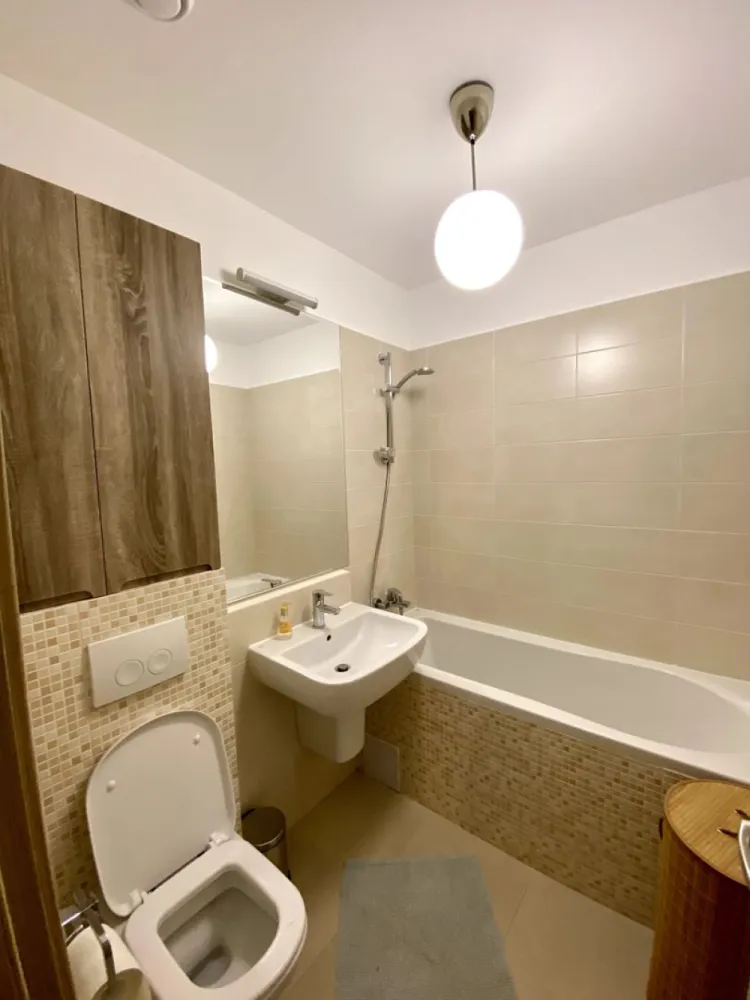 Apartament 2 camere de închiriat Greenfield Băneasa - Proprietar închiriez apartament cu 2 camere in cartier Greenfield Băneasa. Loc de parcare inclus in preț. Balcon închis + rulou exterior la geam