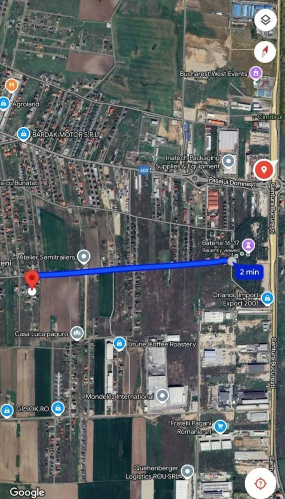 Teren intravilan Clinceni Str. Ortansei la 2 min de centura București - Poziție foarte bună, în 2 min ajungi pe Prelungirea Ghencea. Utilități la poartă, deschidere la stradă de 13.8m. Îngrădit laterale după cum se observă și-n poze. Necesită doar curățare de vegetație și îngrădire spate + poartă în față. Pentru cine cunoaște zona, aveți și poză cu locația. Dacă sunteți interesat și dispuneți de capital, fără să ne pierdem timpul, accept și negocierea prețului în limita bunului simț.