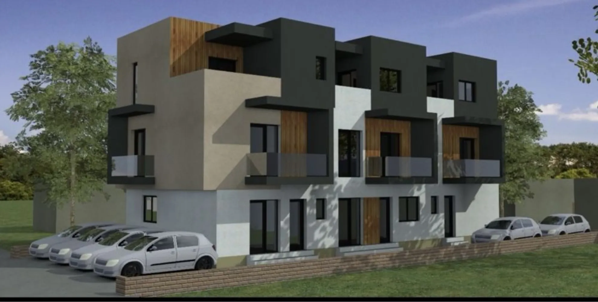 Vila Tip Triplex P + 1 + 2 R - Comision 0% Vizionari de luni pana duminica ! Va oferim spre vanzare 3 vile superbe, P+1+2R , situată in Bucuresti -Noi - Parc Bazilescu , cu suprafata utila de 170 ce dispune de 70 mp curte amenajată.   Vila este compartimentata astfel: parter, unde gasim livingul generos, bucataria si o baie etaj 1 :, unde se afla 2 dormitoare și o baie, 2 balcoane Etajul 2 : un dormitor o baie o terasă și un Dressing   Vila este noua, finalizată in 2024, Finisajele se pot face la comandă   In apropierea vilei se afla spații comerciale, magazine si statii metrou plus stb , tramvai , carrefoure etc