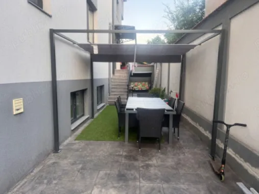 Casă 3 camere 2 băi și curte 75 mp finisată și mobilată lux