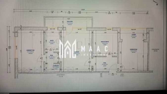 Apartament 3 camere | Semidecomandat | Zona Rahova