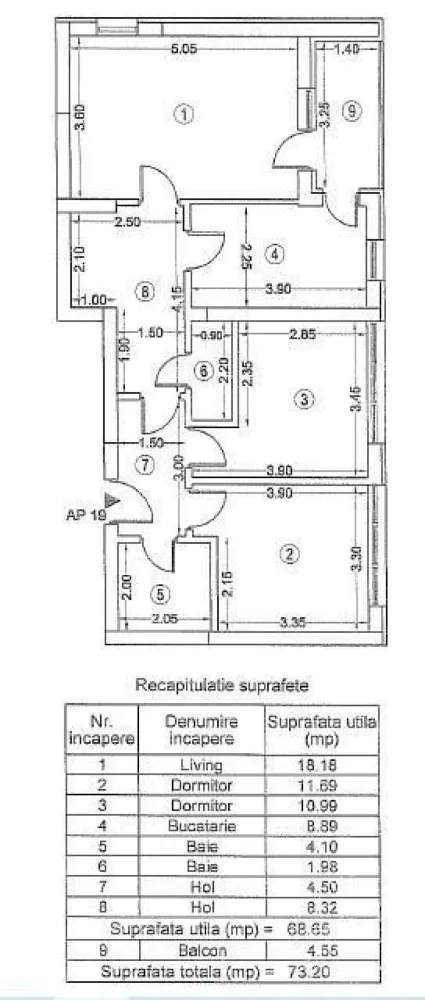 Proprietar Vand Apartament 3 Camere | Parcare Subterana| Exigent Plaza