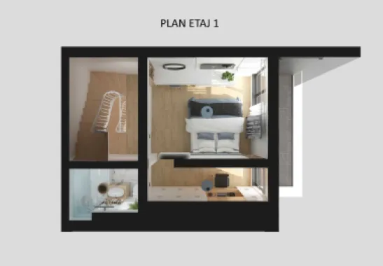Casa 3 camere + loc de parcare de vanzare
