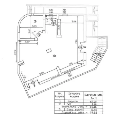 Vanzare spatiu comercial Drumul Sarii 150 mp