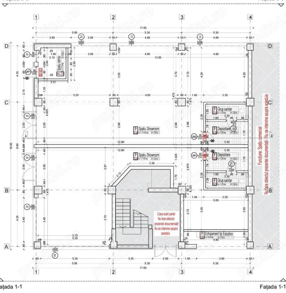 Vand spațiu comercial zona Piata Progresul - Vând imobil cu destinatie comerciala format din doua spatii de tip Showroom de 80 mp și 145 mp. Spațiul situat in str. Intrarea Târgu Frumos nr.13 este în curs de amenajare și este racordat la utilități.