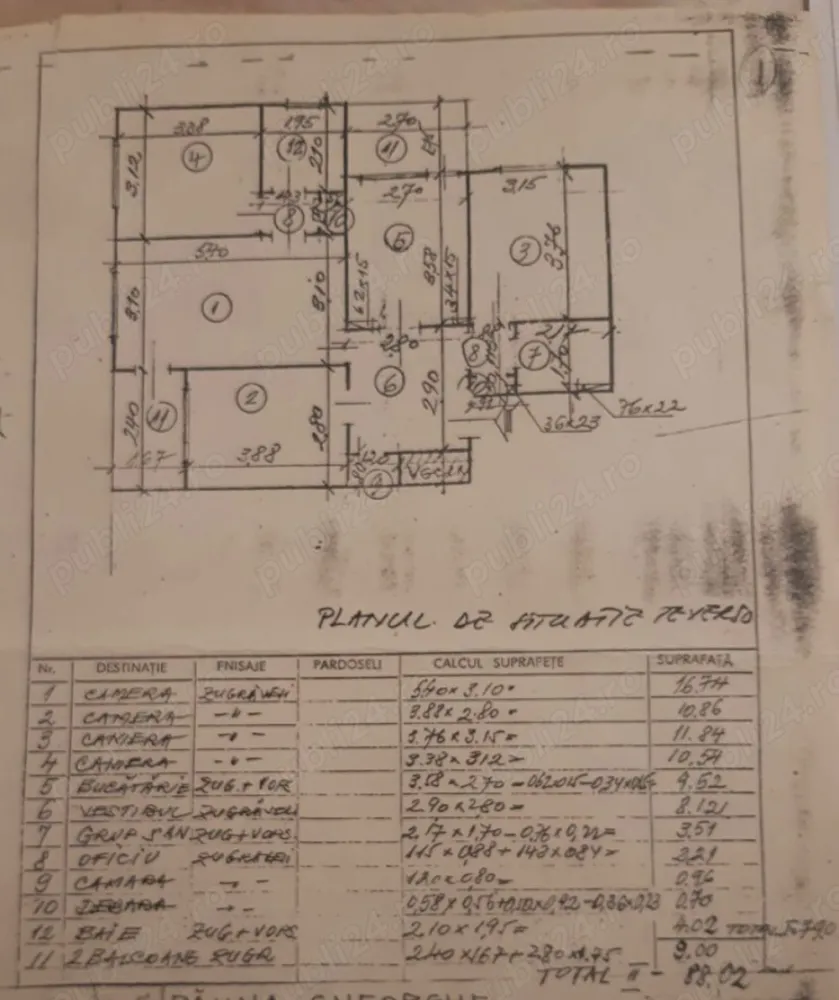 Apartament 4 camere, Zona Stadion Steaua, Capăt Tramvai 41 Bd Ghencea - Proprietar- De Vânzare: Apartament 4 camere 88 mp,2 balcoane 2 bai ,racord separat de gaz posibilitate montaj centrala de apartament , Zona Stadion Steaua, Capăt Tramvai 41 si 8 minute de statie de metrou ,gradinita si scoala in apropiere la 300 m de bloc ,kaufland ,mega ,Profi ,Auchan,Parc Moghioros 12 min de mers pe jos Etaj: 2 din 8, ,zona linistita ,vecini de calitate An construcție: 1982 Se acceptă achiziția prin credit,140 000 euro. Tel : Madalin , Florin