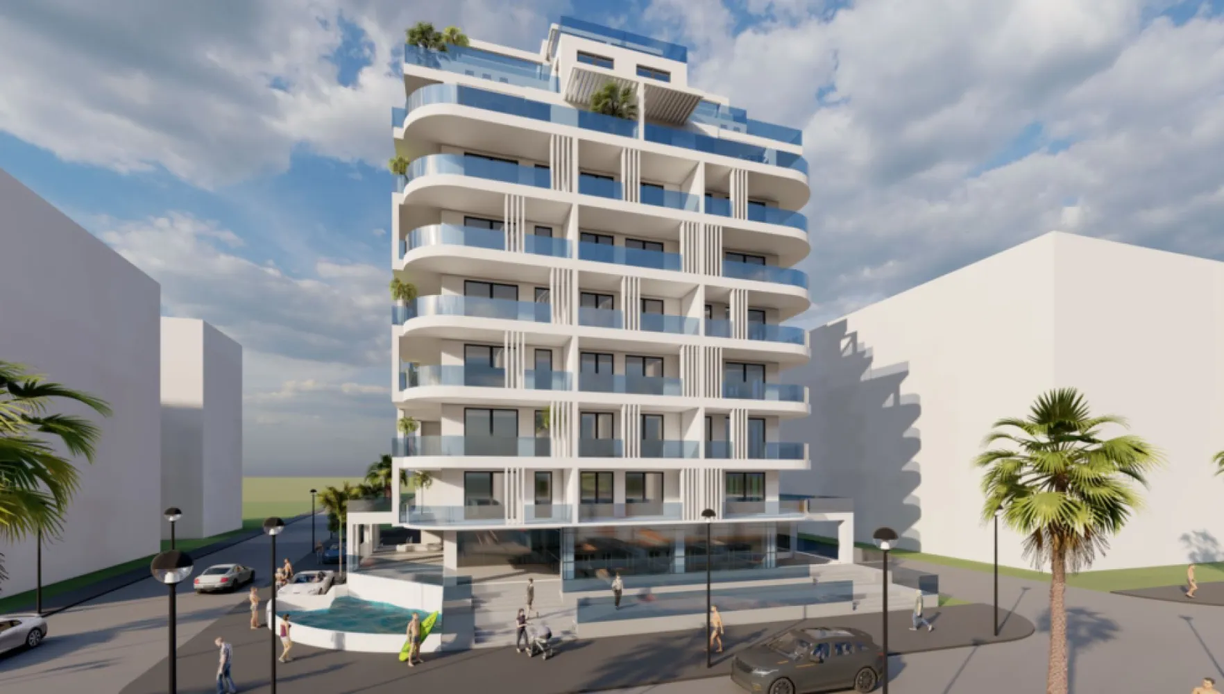 Ag. Eu. vinde ap. 2 cam. 66 mp | terasa 14 mp An finalizare 2024 Mamaia Nord