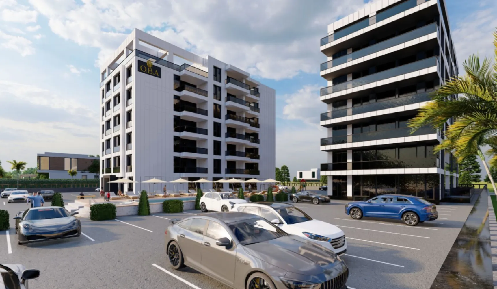 Dezvoltator vinde ap. 2 cam. 64 mp utili Ansamblu rezidential Mamaia Nord