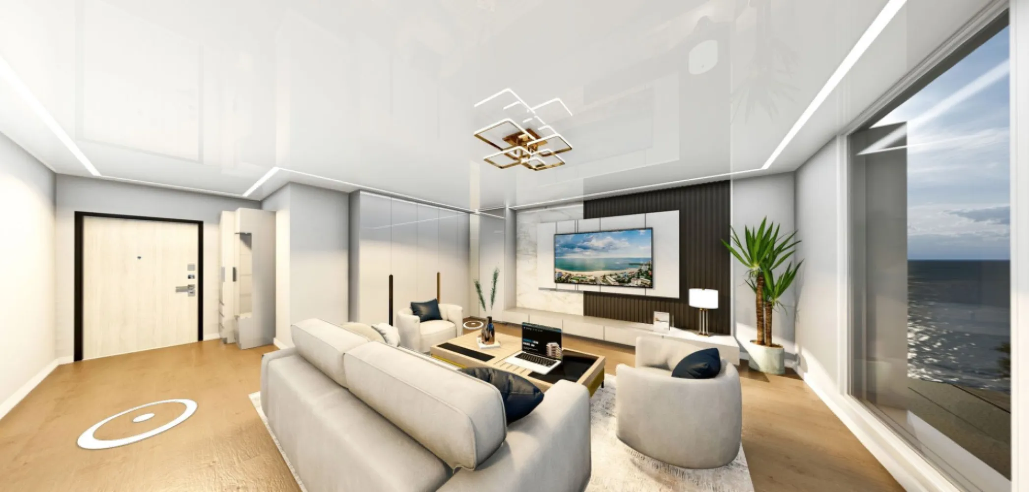 DEZVOLTATOR -Ap. 2 cam. 52 mp Comision 0 % Mamaia nord OBA TOWER - Va propunem spre vanzare un apartament compus din 2 camere cu o suprafata utila totala de 52 mp situat la etajul 1 al ansamblului rezidential OBA TOWER , compus din 10 etaje situat in Constanta Mamaia Nord , avand o vedere impresionanta asupra marii. Acest tip de apartament este disponibil si la etajele superioare. Ansamblul rezidenţial e amplasat într-una din zonele in plina dezvoltare ale oraşului. FACILITATI Construcție și finisaje premium Fatadă ventilată Marmură granit Plăci ceramice Tavane extensibile lucioase Centrală termica Încălzire pardoseală Băi cu marmură Aer condiționat Spații verzi Spații comune cu granit Stație de încărcat auto Parcare cu barieră Oferim servicii diversificate de plata: - plata în rate la dezvoltator; - plata integrală cu discount; - plata standard Pretul nu include TVA SPECIFICATII: Finisaje: Gresie , Faianta, Parchet Tamplarie: Aluminiu Bucatarie: Nemobilata, Deschisa Incalizire: Centrala Proprie Facilitati: Administrare, Paza, Spa Apartamentul se preda la alb. ]Termen finalizare- sfarsitul anului 2024