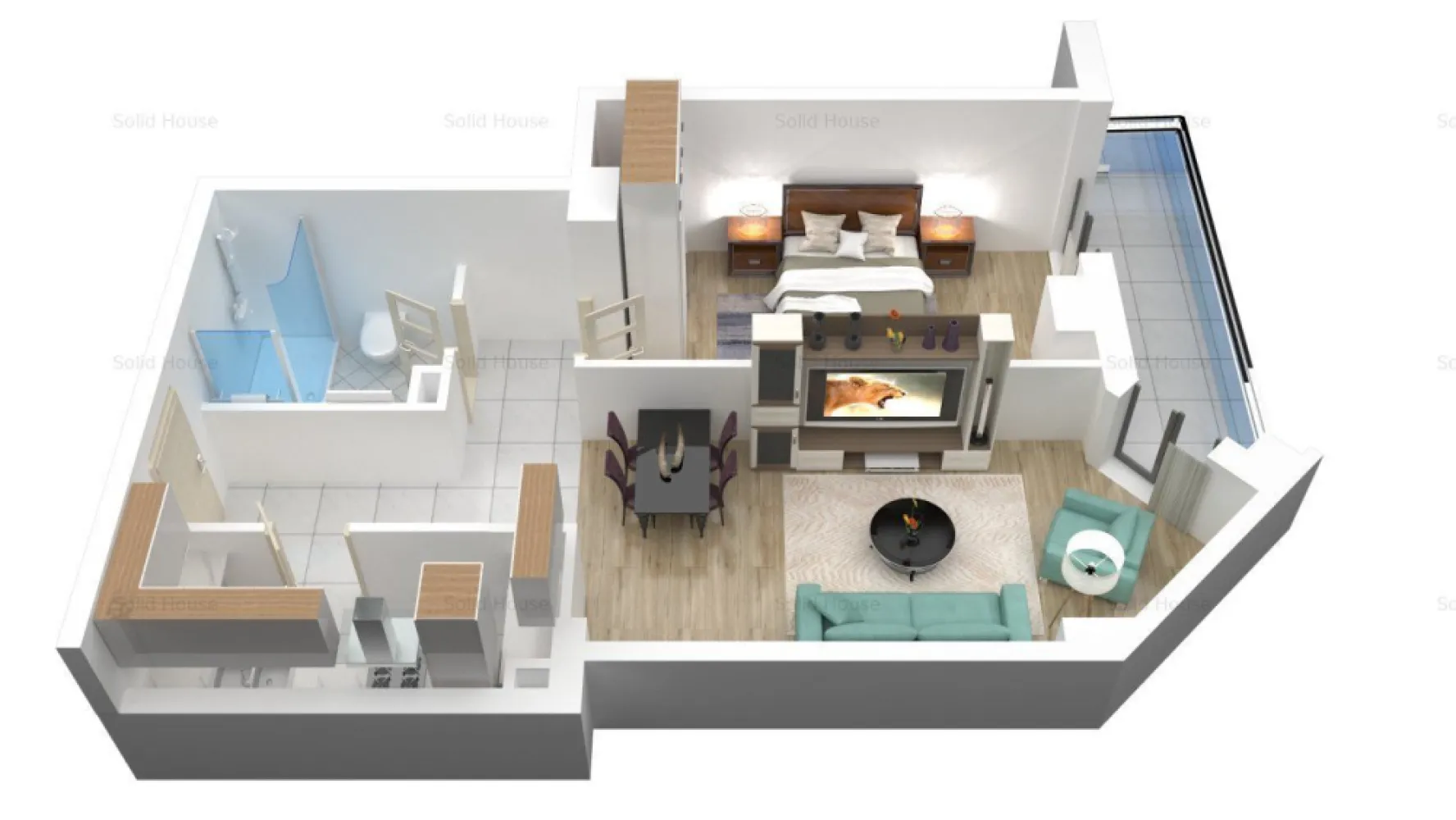 Promo la avans 50% Direct Dezvoltator 2 Cam. 56 mp Mamaia La Butoaie - Ansamblu amplasat pe malul lacului Siutghiol, in zona Butoaie, la mica distanta de cluburile in voga din Mamaia, terase si la 2 pasi de plaja Apartament 2 camere cu o suprafata utila totala de 56 mp de unde rezulta o terasa de 6 mp , disponibil la etajul 2 . Complex – situat in Mamaia ,este un ansamblu de locuinte de vacanta cu regim de inaltime S+P+-8E ce cuprinde 237 de suite impartite in 4 scari in care veti gasi la vanzare: - studiouri cu suprafete cuprinse intre 46.25 mp si 59.73 mp construiti, - suite cu 2 camere cu suprafete cuprinse intre 65.40 mp si 77.50 mp si - suite cu 3 camere cu o suprafata construita de 102.05 mp. Aceste locuinte se predau complet finisate si dotate cu: - usi, - centrala proprie pe gaze si calorifere, - aer conditionat - gresie/parchet, faianta, - tamplarie pvc cu geam termopan, - obiecte sanitare, - instalatii electrice, termice, sanitare, de gaz (la momentul predarii locuintelor, toate utilitatile sunt functionale) si - 2 lifturi ultra-moderne in fiecare scara In vecinatate gasiti: - mijloace de transport in comun, cu statie chiar la iesire din complex - Marketuri deschise tot anul - restaurantul Dorna, Estival s.a. - complexul comercial Butoaie - plaja H2O, Vega, Crazy s.a. - cluburile Fratelli, EGO, Breeze, Bamboo s.a. - terenuri de tenis s.a. Complexul rezidential va ofera numeroase facilitati: - Acces restrictionat cu bariera automatizata si gard - Parcare subterana si supraterana (optional contra cost) - Spatii verzi si - Paza si Monitorizare video 24 din 24. Cientii nostril beneficiaza de solutii avantajoase de finantare: - Plata integrală - Plata prin credit bancar PROIECT FINALIZAT ! Pretul nu include TVA si este valabil pentru plata integrala.