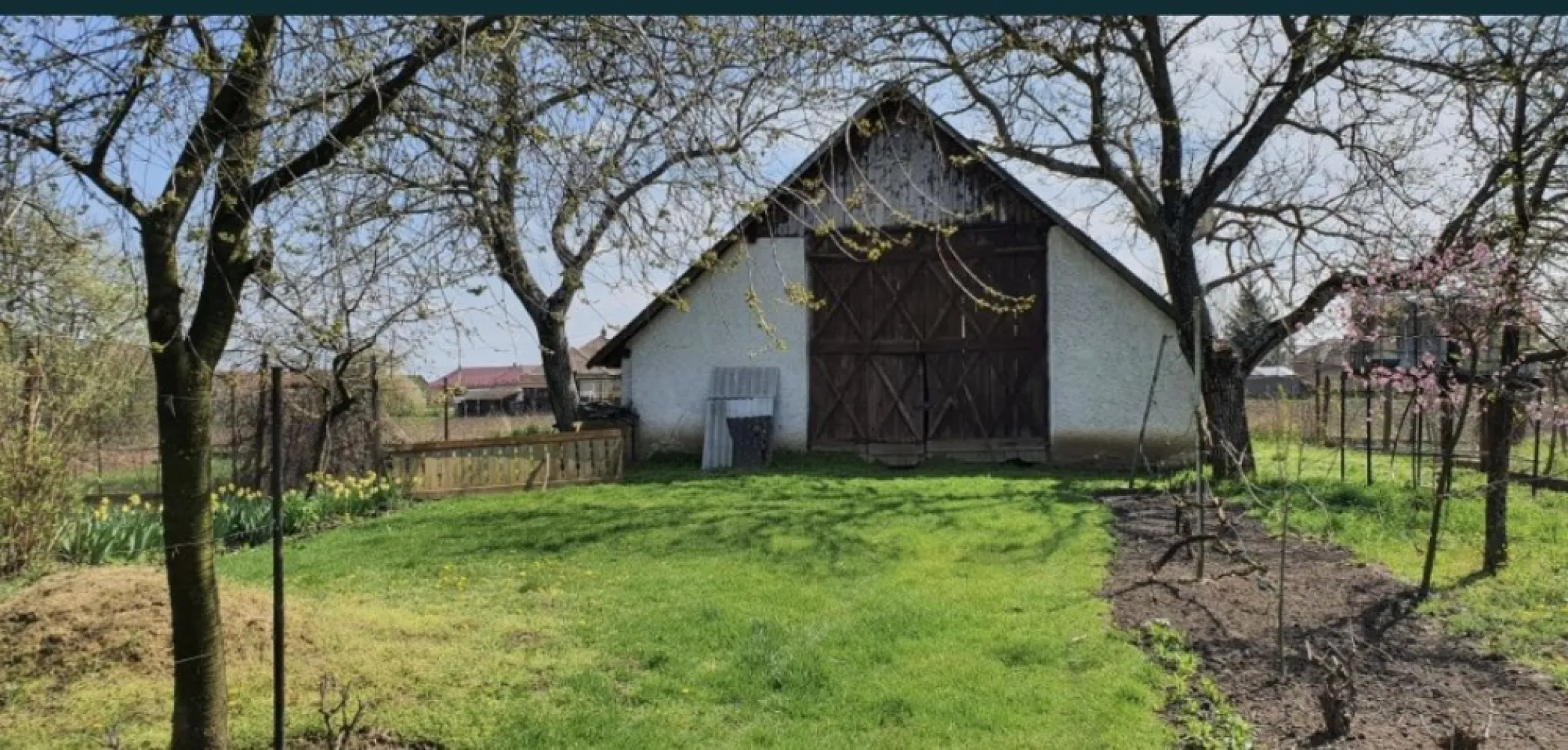 Vand casa in Com.Petresti, ultracentral, 42 ari teren - Vând casă în Com.Petrești, ultracentral, 42 ari teren De vânzare casă familială, tipic șvăbească, situată ultracentral, pe drumul principal DN19 în Com.Petrești. Casa este compusă din: 6 camere, bucătărie, hol, cămară de alimente, pivniță sănătoasă/uscată, 2 grajduri, șură mare, anexe gospodărești. Utilități: apă, curent, 2 sobe de teracotă, canalizare pe stradă, autorizație pentru racordarea la rețeaua de gaz. Suprafețe: casă 250 mp grădină/curte: 18 ari (bine îngrijită, cu pomi fructiferi pe rod și viță de vie, are și o fântână în curte); front dublu cu posibilitatea unei construcții noi pe terenul alăturat teren arabil: 24 ari (bine delimitat de grădină/curte printr-un gard) Casa este cu actele la zi. Preț: 52.000 € ușor negociabil Rog și ofer seriozitate. Nr.telefon: 07******56 zero-şapte-patru-zero-opt-patru-şase-opt-cinci-şase
