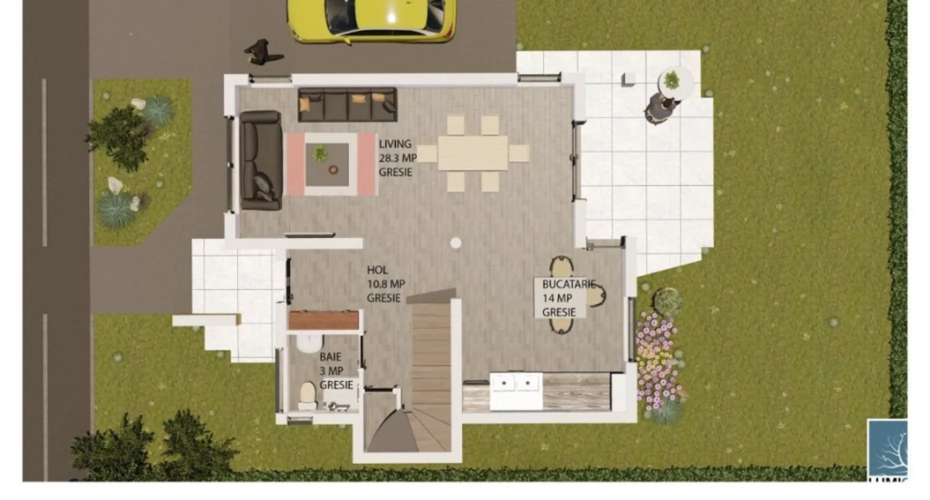 Case de vanzare cartier Iris 2 Martinesti - Proprietar,Vând 2 Case noi Individuale P+1 Zona Mărtinești Cartier Iris 2 str.Constantin Brâncuşi vizazi de sala de nunti Infinity Ballroom. Suprafața construită este de 150mp,utilă de 125mp+loc pentru maşină acoperit cu pergole. Casele se predau in următoarele condiții: -toate utilitățile Curent,Gaz,Apă,Canal RDS Geamuri termopan Rehau Synego cu 7 camere 3 sticle si 3 garnituri Pervaze interioare+exterioare din marmură. -Instalație electrică -Instalatie sanitară cu incălzire in pardosea la parter şi etaj. -Interior tencuit şi gletuit -Exterior izolat cu polistiren de 10cm+silicat alb şi gri -Izolatie acoperiş: -polistiren extrudat de 5cm+polistiren de 10cm -şapă -izolație membrană Compartimentare parter -Hol -Living -Bucătărie -Baie -Terasă Compartimentare etaj -3 Dormitoare -1 Dressing -1 Baie -Hol -2 Balcoane izolate şi placate cu gresie. Pentru mai multe informatii:0743498581