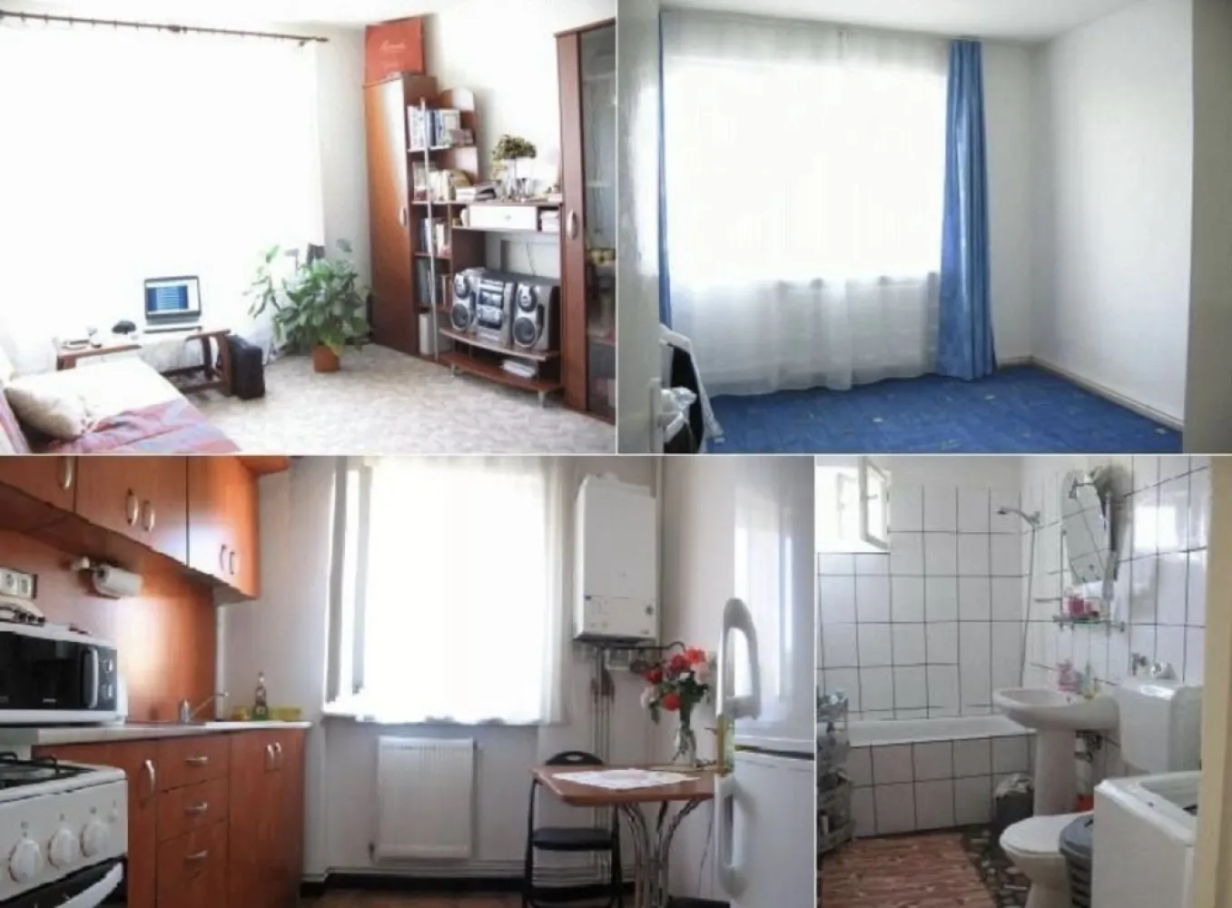 Ag EUROPA vinde apartament 2 camere pe calea Traian etaj 4. - Agenția EUROPA vinde apartament 2 camere 52 mp. semidecomandat pe Calea Traian 2, etaj IV. Apartamentul este dotat cu centrala termica, usa metalica, geamuri termopane, un balcon inchis cu termopane si un balcon deschis. Blocul este reabilitat termic. Loc de parcare asigurata in curte.