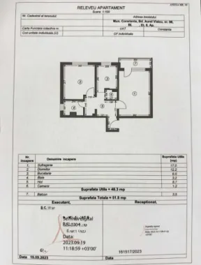 Apartament 2 camere decomandat, renovat,mobilat,utilat,centrala