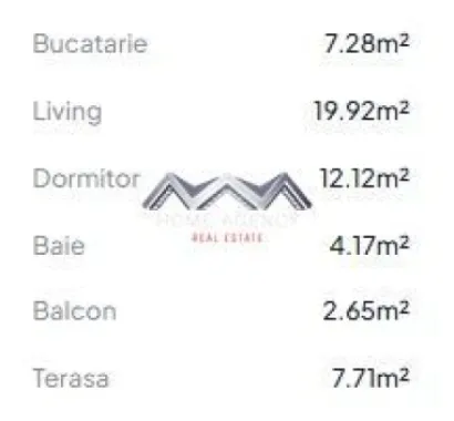 Apartament 2 camere | bucătărie închisă | Otopeni central