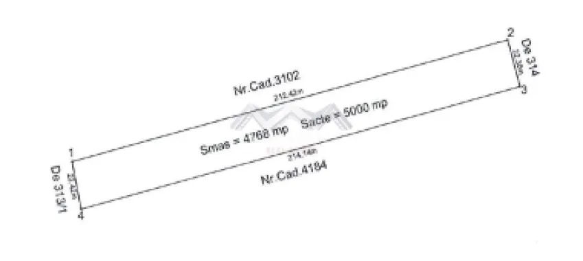 Teren 9700 mp Balotești – Ideal ansamblu rezidențial, acces rapid, utilități
