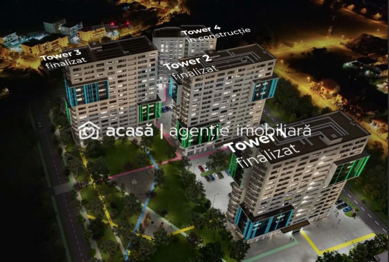 Apartament cu 3 camere și parcare subterană | XCity Timișoara - Apartament 3 camere situat în complexul rezidențial XCity Towers din Timișoara.

📐 68 mp utili
🏢 Etaj 1 din 11
🛁 2 băi
📦 Compartimentare decomandată
🚗 Parcare subterană inclusă

Apartamentul este în fază de construcție, cu predare martie 2026 și se predă complet finisat:

✔ Încălzire în pardoseală
✔ Tâmplărie aluminiu
✔ Izolație fonică, ziduri duble
✔ Parchet, uși interioare
✔ Obiecte sanitare și baterii baie

💰 Preț: 154.501 € + TVA

Ideal pentru locuință personală sau investiție într-un proiect nou, cu potențial de apreciere.

📞 Pentru detalii și rezervare, contactează-mă.
Andreea Szuchanszki I 0742267773

Cod proprietate: CP2926798