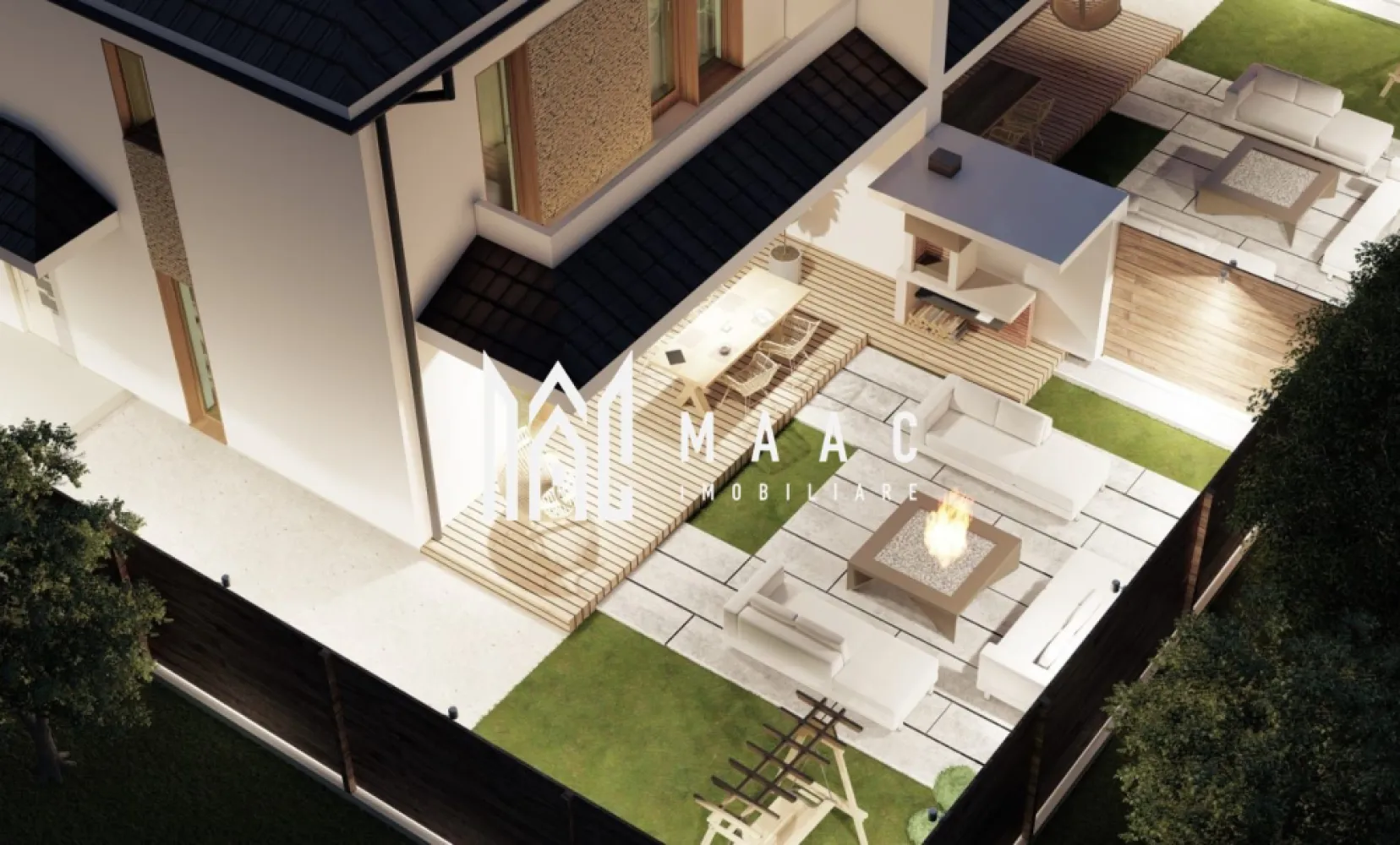 Casa Individuala | Selimbar | 120MPU | 320MP Teren | Terasa - MAAC IMOBILIARE va propune spre vanzare o Casa individuala cu Teren aferent 320 mp ,din care curte + gradină liberă 220 mp Casa este compusa din P+E si Pod cu o suprafață de 120 mp utilă si sunt compartimentate astfel: Parter: Living ,Bucătărie , Baie, Cameră Tehnică, Spațiu de Depozitare, Antreu Terasă mare Acoperită. Etaj: Hol, 3 Dormitoare ,1 baie . Podul se poate folosi ca si spatiu de depozitare, avand 2 geamuri de tip luminator si instalatie electrica. Accesul la fiecare nivel se face pe scări din beton, iar intre etaje este placă de beton. Aceasta este izolate cu polistiren extrudat ,astfel obținem o izolare termică si fonică intre etaje. Casa se preda la interior la stadiu de alb, cu următoarele dotări: - Încălzire in pardoseală, distribuitor ,automatizare,pompe la P +E, alimentare pentru termostat in fiecare incăpere. - Instalații sanitare. - Instalații electrice cu tablou și siguranțe pe fiecare nivel. - Centrală Termică cu Condensare. - Geamuri termopan de culoare POLAREICHE cu profil PVC cu 5 camere ,3 foi sticlă , care oferă un confort bun( luminozitate naturală, izolție fonică cât si termică). - Pereții in interior sunt tencuițitinci si zugrăviți cu lavabilă albă. - Usă Termopan la intrare. - Usă acces terasă/ grădină. La exterior se preda astfel: - Izolație termică cu polistiren de 10 cm, tencuiala si lavabilă de exterior. - Jgeaburi si burlane legate la pluvială. - Pervaz la geamuri. - Alimentare pentru camere de supraveghere si alarmă. - Sistem iluminat exterior. - Poartă acces pietonal cu alimentare pentru interfon. - Poartă culisantă pe șină acces auto cu alimentare pentru automatizare. - Curte pavată: cale acces pietonal și parcare autoturisme. Este situata in zona linistită, majoritar de case. Facilități in zonă: - Shopping City Șelimbăr - 5 minute - Ieșire la autostradă - 3 minute - Scoală,grădiniță, - Teren de sport - Magazine alimentare și nealimentare. Pentru mai multe detalii precizati ca ati vazut anuntul cu ID: CP2687845 }}