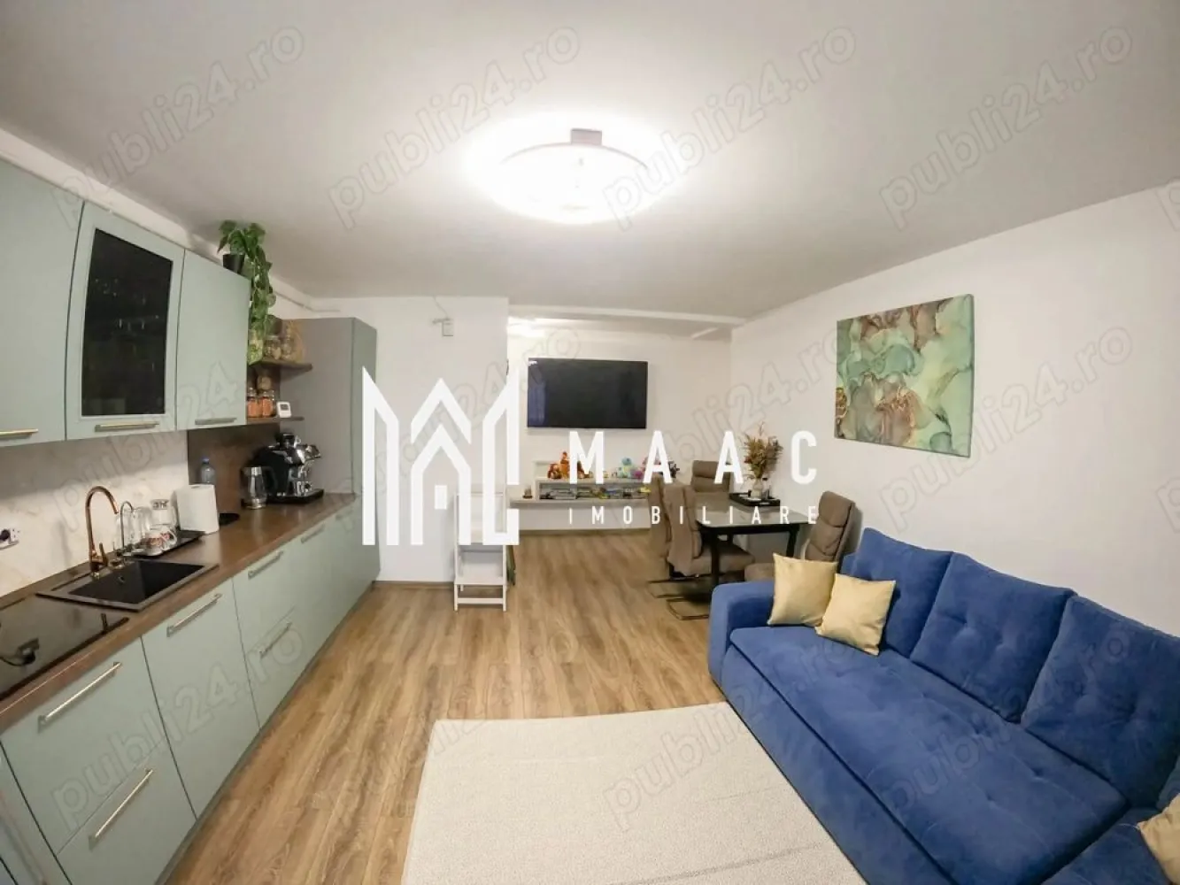 Apartament 3 camere | Gradina | 109 MP | Parcare | Selimbar - MAAC Imobiliare va prezinta un apartament cu 3 camere in Șelimbăr. Caracteristici: Suprafață utilă: 70 mp Construcție nouă, finalizată în 2020 Conectat excelent la oraș: doar 10 minute până la Promenada Mall Sibiu În apropiere de școli, magazine, transport public și spații verzi Grădină privată cu suprafață de 109 mp Sistem automat de irigație Robot de tuns iarba inclus Se vinde complet mobilat și utilat Centrală termică proprie, aer condiționat și filtru de apă Loc de parcare inclus în preț. Pentru mai multe detalii precizati telefonic ca ati vazut anuntul cu ID: CP2681465 }}