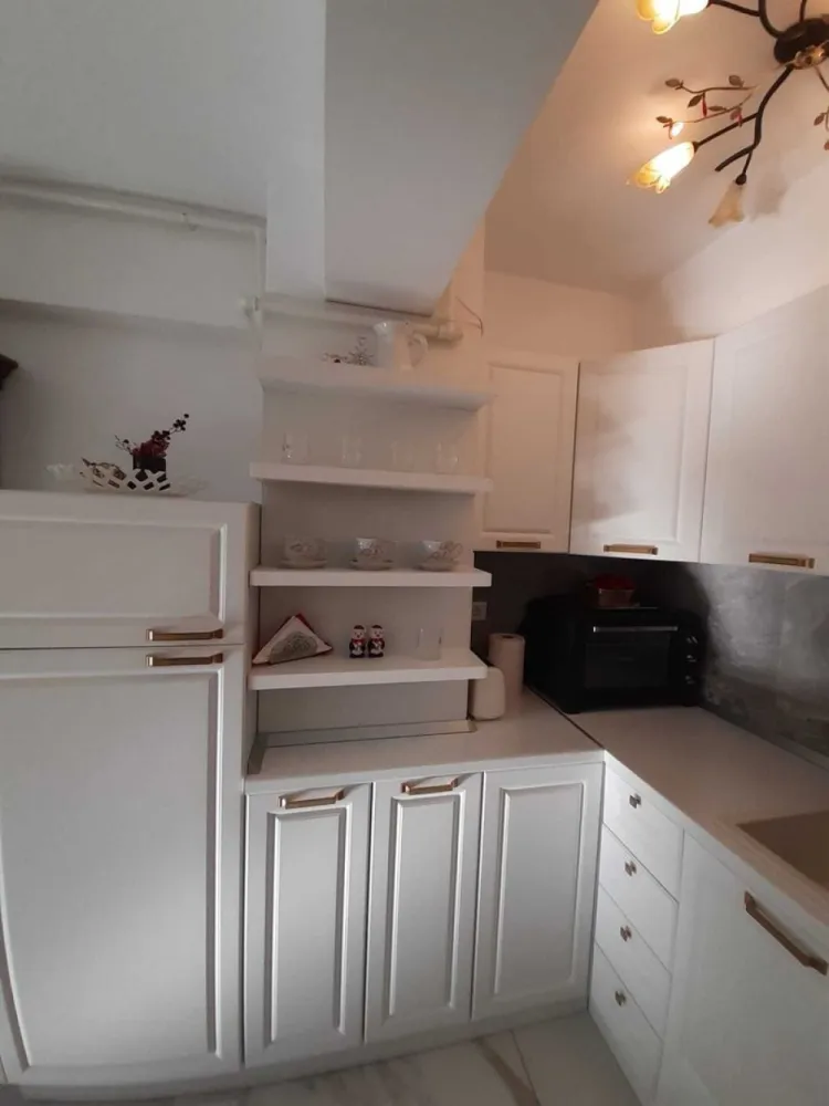 Apartament de lux in inima Copoului. - Proprietar, vând apartament cu 2 camere, cu suprafața de 50 metri pătrați, cu terasă însorită, la et. 3, într-un bloc nou, intabulat, cu doar 3 etaje, cu lift modern, in Rezidențial Stoicescu, in mijlocul celor mai frumoase spații verzi din Copou, vis-a-vis de Parcul Expoziției și Gradina botanică, mobilat cu mobilier de lux din lemn masiv și aparatură electrocasnică de înaltă tehnologie, cu încălzire in pardoseala, la S-E, într-o zona foarte liniștită și cu acces facil la toate mijloacele de transport in comun, supermarketuri, magazine de interes general, cafenele și restaurante.