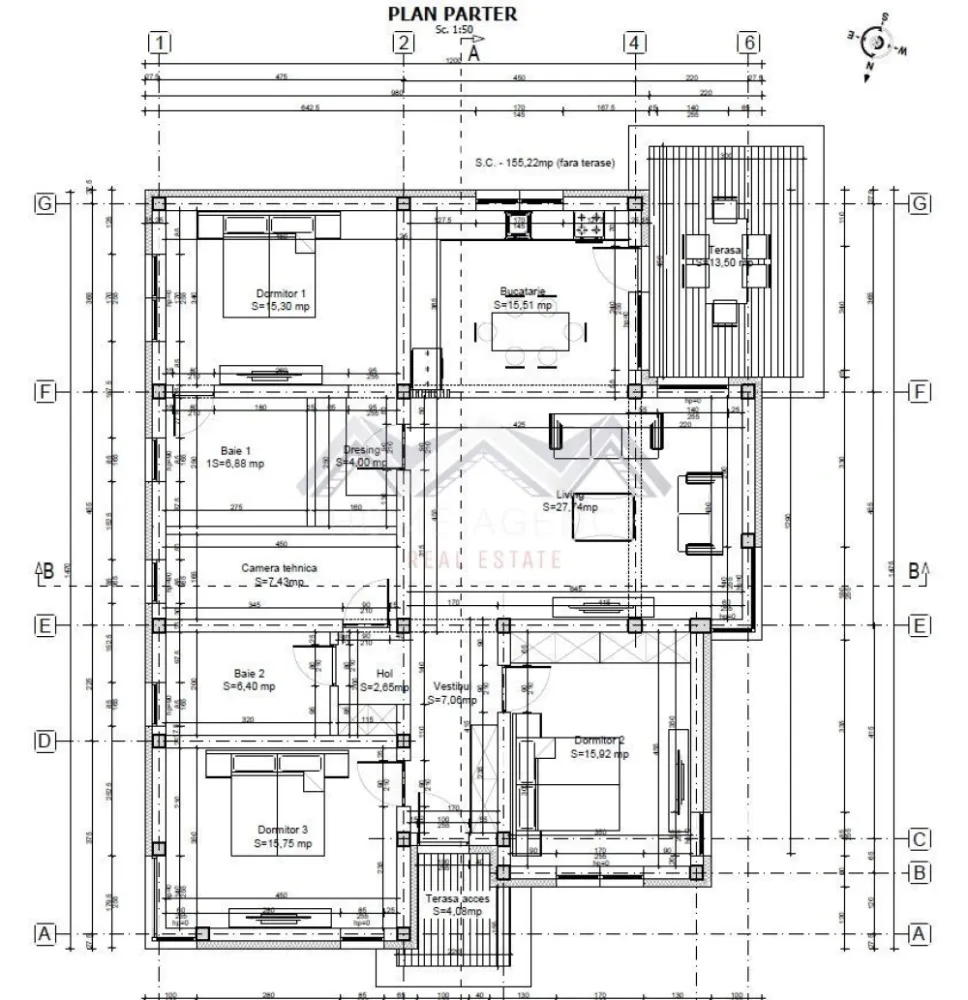 Casa pe parter | Balotești, lângă pădure