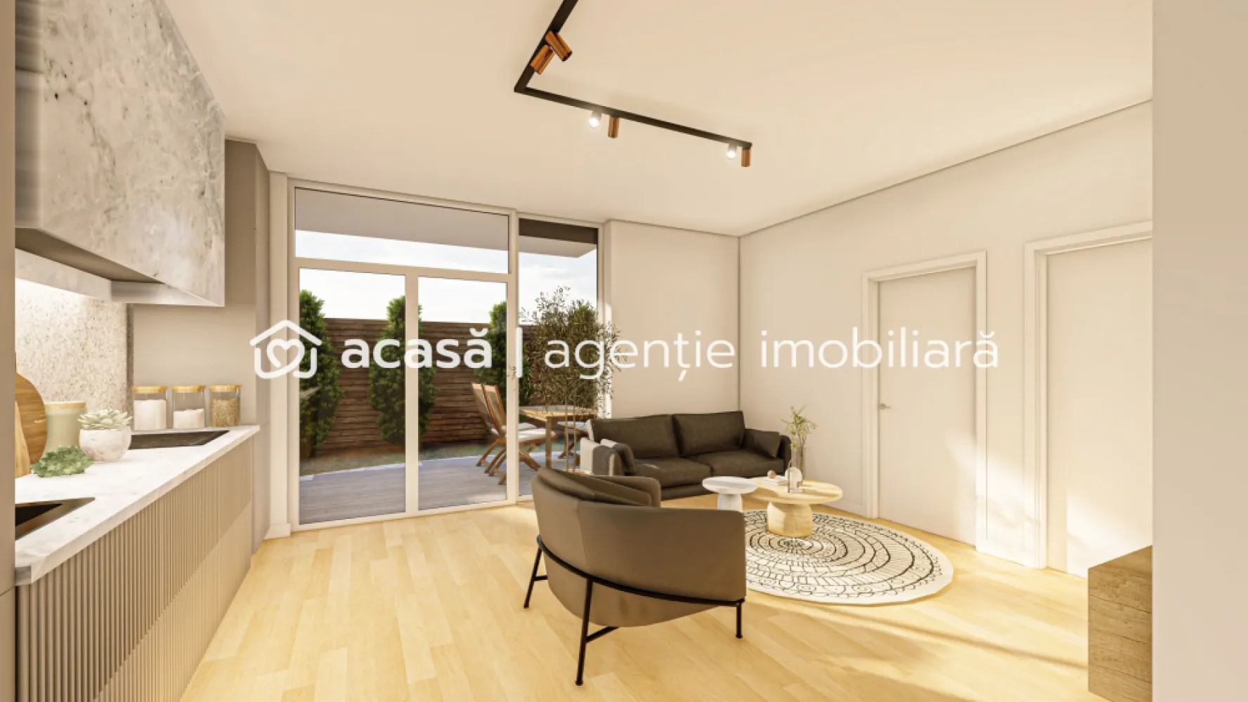 The Private Garden Residence: Unicitate și Distincție în ARED City - În peisajul imobiliar contemporan, luxul este definit de spațiu, intimitate și conexiunea cu natura. Vă prezentăm singura unitate de la parter cu grădină și terasă proprie din cadrul complexului ARED City, zona IMAR — o proprietate de o raritate absolută, concepută pentru cei care caută un refugiu privat în inima orașului.

Cu o suprafață utilă de 87 m² și o grădină privată de 55 m², această rezidență transcende conceptul clasic de apartament, oferind libertatea unei curți proprii într-un ecosistem securizat și tehnologizat.

Exclusivitatea Spațiului Verde: Grădina proprie de 55 m² reprezintă un activ unic în complex, oferind un spațiu versatil pentru relaxare, socializare sau un birou exterior, într-o orientare Nord-Est care asigură un climat de lumină echilibrat.

Arhitectură de Anvergură Europeană: Dezvoltat sub standarde riguroase de eficiență energetică (termoizolație de 20 cm), imobilul integrează cele mai noi tehnologii de construcție, garantând durabilitatea și costuri operaționale minime.

Conectivitate și Facilități: Situată la distanță de mers pe jos de zonele de business, retail (AFI Mall) și wellness, proprietatea beneficiază de un complex cu acces controlat, supraveghere video permanentă și patru căi de acces.

Personalizare Absolută: Livrată în variantă nefinisată, locuința permite o adaptare completă a designului interior. La cerere, dezvoltatorul oferă opțiuni pentru finisare premium sau mobilare completă, asigurând o soluție personalizată nevoilor dumneavoastră.

Configurație: 3 camere, 2 băi, grădină privată 55 m².

Logistică: Loc de parcare inclus în prețul de achiziție.

Termen de predare: 30 noiembrie 2026.

Tranzacție: Achiziție directă de la dezvoltator, comision 0%.

Preț varianta NEFINISAT: 242.921 € (+TVA)

ATENȚIE! Poze cu titlu ilustrativ.

Pentru detalii:
Jasmina Uglesits - 0740814770 Consultant imobiliar - Agenția ACASĂ Arad

Nu dispui de toată suma? Te ajutăm noi gratuit! Îți obținem oferte de la 16 bănci.

Ai o proprietate de vânzare în Arad și vrei să știi cât valorează cu adevărat?
Sună-mă pentru o evaluare gratuită, fără obligații.

Birou: ACASĂ | Agenție imobiliară Arad
Bulevardul Decebal 2, Arad 310133