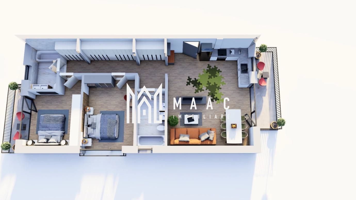 Apartament 3 camere | Etaj 1 | 89 MP I Loc de parcare