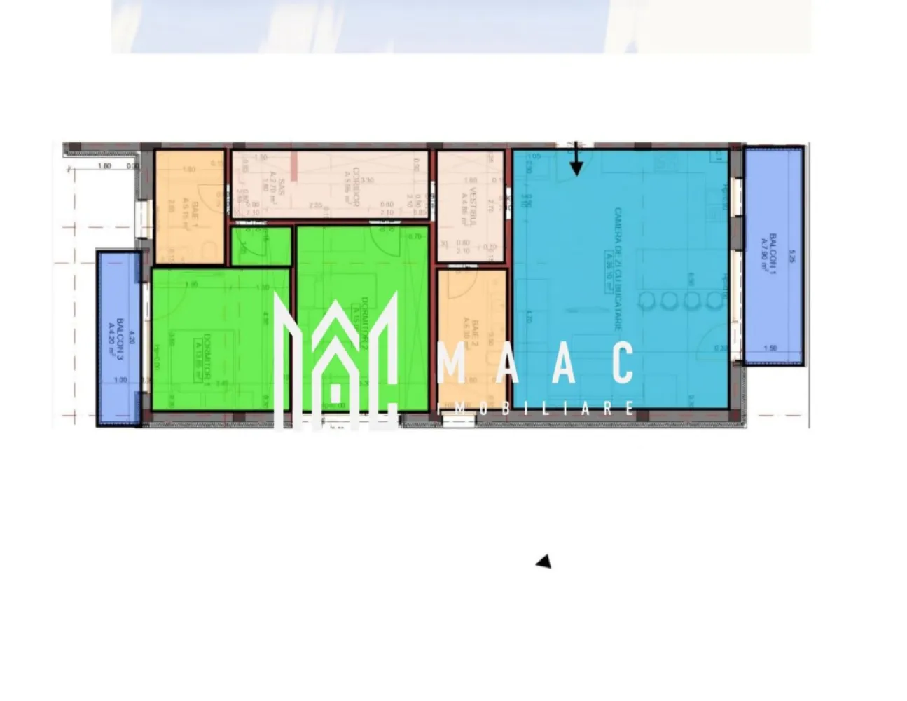 Apartament 3 camere | Etaj 1 | 89 MP I Loc de parcare - Apartament spațios de 3 camere – 88,70 mp utili + 2 balcoane, Cartierul Arhitecților, proiect nou Descoperă un apartament modern, situat într-un proiect rezidențial nou, în construcție, amplasat în inima Cartierului Arhitecților – una dintre cele mai dinamice și căutate zone din proximitatea orașului! Suprafață utilă: 88,70 mp, compartimentare eficientă: - Living generos cu bucătărie open space – ideal pentru relaxare și socializare - 2 dormitoare luminoase, cu spații bine gândite pentru depozitare - 2 băi complet funcționale - 2 balcoane – perfecte pentru cafeaua de dimineață sau momentele de liniște - Loc de parcare inclus în preț Proiectul se află în fază de construcție, ceea ce îți oferă posibilitatea de personalizare interioară în funcție de stilul tău. Finisaje și dotări premium: -Zidărie Porotherm -Izolație exterioară Rockwool -Tâmplărie PVC Rehau -Încălzire în pardoseală -Preinstalare AC și panouri solare -Balcon spațios -Casa scării generoasă Situat într-o zonă liniștită, cu acces facil către oraș, unități de învățământ, supermarketuri și mijloace de transport în comun. Ideal atât pentru locuit, cât și pentru investiție! Predare la cheie la finalizarea proiectului Contactează-ne pentru planuri, disponibilitate și vizionări specificand ID: CP2665950 }}