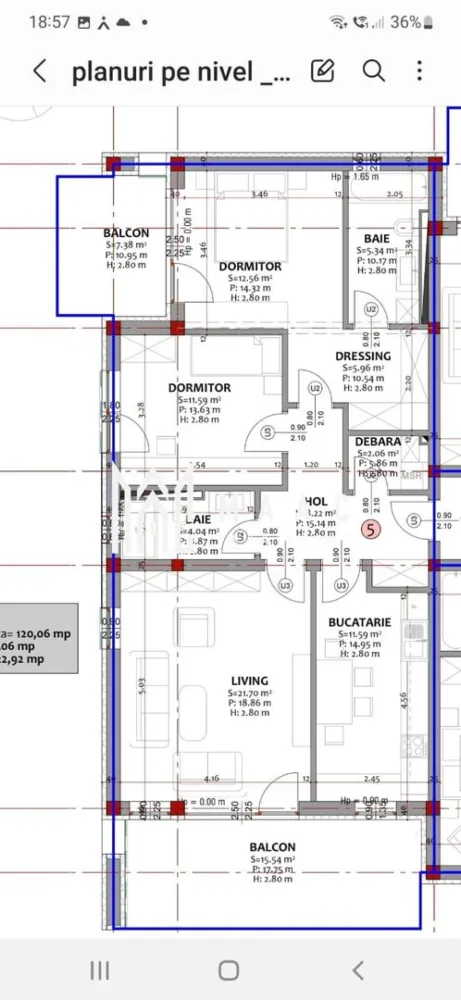 Apartament 3 camere | Curte 60 MP | Parcare | Selimbar