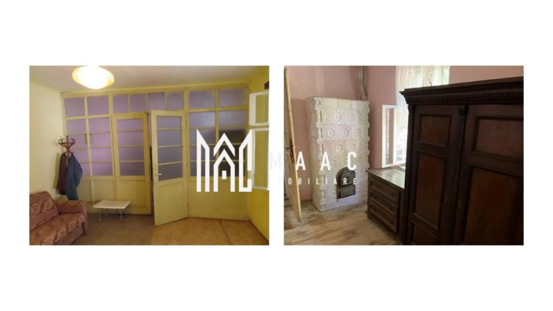 Casă individuală I 2 corpuri I Garaj I Grădină I Mediaș - MAAC Imobiliare vă propune o casă singur în curte, pe o stradă liniștită din Mediaș, la 14 minute de mers pe jos de centru, amplasată pe un teren de 360 mp și compusă din două corpuri: o casă veche locuibilă și o casă nouă cu structură finalizată, de finisat după preferințe. Casa veche — 70 mp Compartimentare: 3 camere, bucătărie, cămară, antreu, baie. Stare: locuibilă, parțial mobilată. Modernizări: baie modernizată (chiuvetă, WC, baterii, cazan, țevi de cupru aparente); ferestre termopan în antreu; 5 uși înlocuite cu modele noi; instalație electrică modernizată, cu panou nou de siguranțe. Încălzire: două sobe mari de teracotă, reconstruite, cu 8 fumuri. Casa nouă — 98,77 mp total Parter (54,77 mp): bucătărie 19,69 mp, cămară, garaj 22,67 mp, acces la pivniță. Mansardă (44 mp): 3 camere decomandate din hol + WC de serviciu. Pivniță (12,89 mp): pereți din piatră de cuarț, potrivită pentru depozitare sau adăpost. Acoperiș: refăcut în 2006 (consolidare, astereală completă, țiglă nouă). Stadiu: construcția a fost oprită după structură și acoperiș; finisajele și termoizolația rămân la alegerea viitorului proprietar. Exterior și anexe Curte pavată cu zonă pentru terasă, spațiu pentru grătar și petreceri în aer liber. Grădină îngrijită, însorită, cu viță de vie și pomi. Magazie utilă pentru depozitare. Utilități: apa pluvială din curte este racordată la canalizare. Documente și disponibilitate Certificat de performanță energetică emis la 12.07.2024. Proprietate liberă, cu ocupare imediată după finalizarea vânzării. Vizionări: proprietatea este deschisă clienților interesați. De ce merită văzută Două corpuri pe același teren: locuiești imediat în casa veche și îți finisezi casa nouă după gust și buget. Liniște, curte proprie și grădină însorită, la distanță pietonală de centru. Îți dorești liniște aproape de centru și libertatea de a-ți personaliza locuința? Programează o vizionare, specificând ID CP2664831. }}