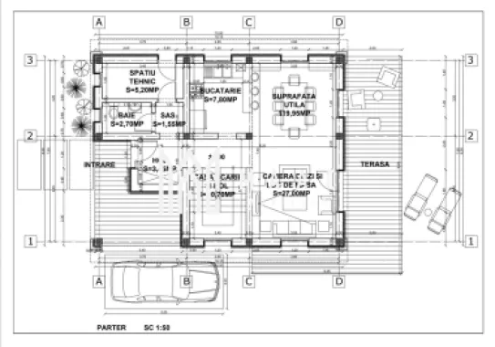 Casă individuală 4 camere | 120 mp utili | Teren 470 mp | Pompă de căldură