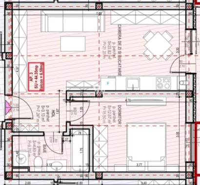 Apartament 2 camere - Selimbar, Unirii