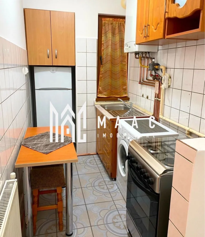 Apartament 2 camere | Etaj 2 | 42 MPU | Vasile Milea - Apartament 2 camere de închiriat Sibiu – zona Milea – 45 mp – etaj 2 – 330 €

MAAC Imobiliare vă propune spre închiriere un apartament cu 2 camere, situat în zona Milea din Sibiu, la etajul 2, disponibil imediat.

Detalii apartament
Suprafață utilă: 45 mp
Etaj: 2
Compartimentare: 2 camere
Apartament izolat termic
Dotări și avantaje
Complet mobilat și utilat
Costuri reduse de întreținere
Gata de mutare (liber)
Spațiu practic și bine organizat
Avantaje locație
Zonă accesibilă – Milea
Aproape de magazine de cartier
Acces rapid la mijloace de transport în comun
Aproape de centru și facultăți
Condiții închiriere
Preț: 330 €/lună
Garanție: o lună
Pentru mai multe detalii, precizati telefonic ca ati vazut anuntul cu ID: CP3064769