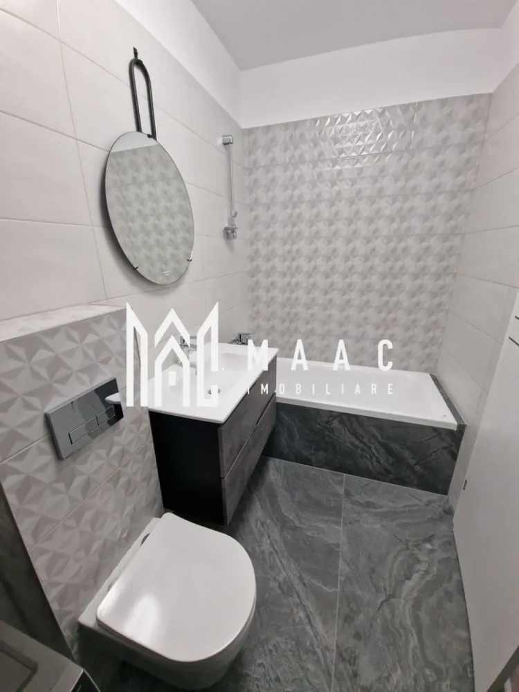 Apartament 2 camere I lift I Doamna Stanca - MAAC Imobiliare vă propune, spre închiriere, un apartament cu 2 camere, situat la etajul 6/7 al unui imobil nou de pe strada Doamna Stanca.

Locuința dispune de o compartimentare decomandată și este compusă din:
- hol de acces
- living open-space cu bucătărie
 -balcon generos, cu acces din living și dormitor
 -baie cu cadă.

În proximitatea apartamentului se afla mai multe supermarket-uri și Shopping City Sibiu.

Se percepe o garanție în cuantumul unei chirii lunare.
Nu se acceptă animale de companie. 
Se predă mobilat/utilat. 

Disponibilitate: imediată. 

Pentru mai multe detalii, specificați telefonic ca ati văzut anunțul cu ID: CP3062631