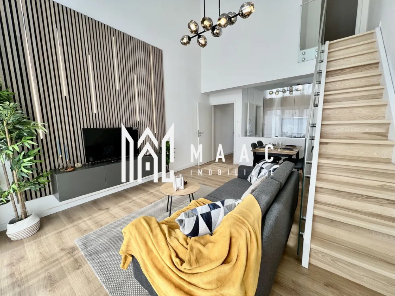 Penthouse 3 camere I 2 nivele I finisat la cheie I Zona de Vest I Sibiu