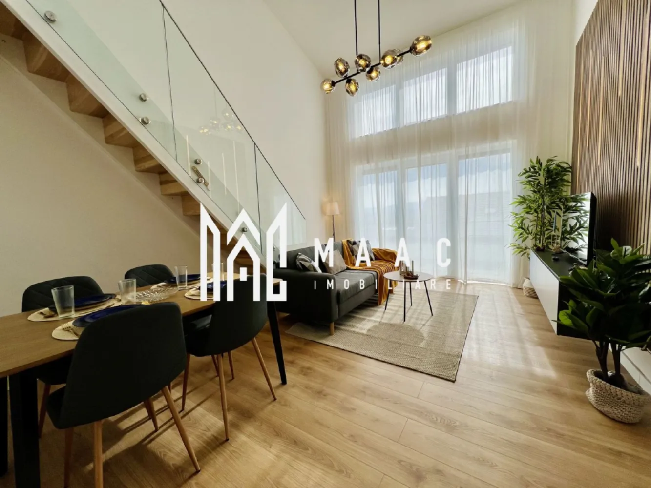 Penthouse 3 camere I 2 nivele I finisat la cheie I Zona de Vest I Sibiu