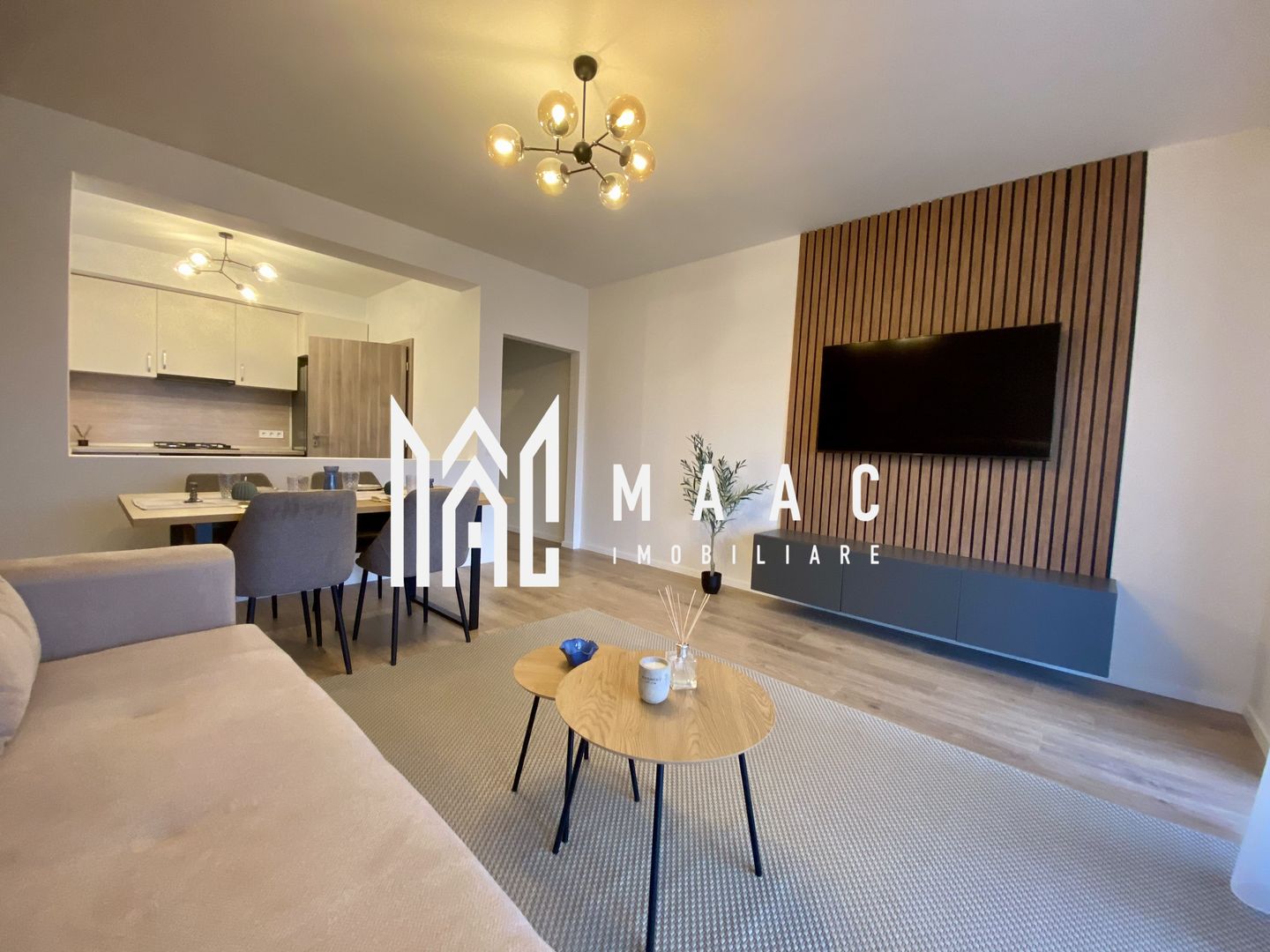Apartament 2 camere | Etaj 1 | Balcon | Mobilat si utilat
