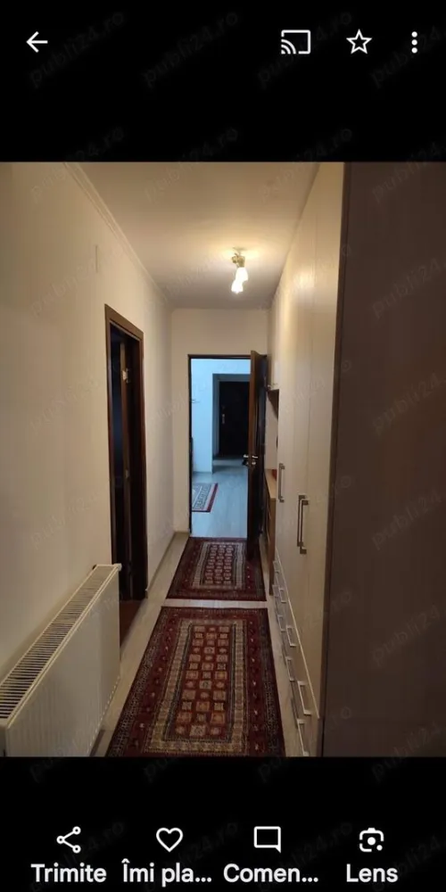 Aparatament 4 camere La Crinu - Vând apartament 4camere din caramida 2 balcoane ,2 bai,beci curat și uscat, în zona La Crinu complet mobilat ,instalație termica noua,2 aparate aer condiționat, geam termopan, etaj4 4,acoperiș izolat.