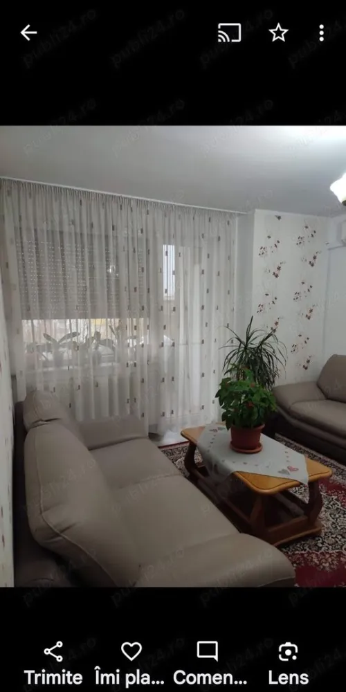 Aparatament 4 camere La Crinu - Vând apartament 4camere din caramida 2 balcoane ,2 bai,beci curat și uscat, în zona La Crinu complet mobilat ,instalație termica noua,2 aparate aer condiționat, geam termopan, etaj4 4,acoperiș izolat.