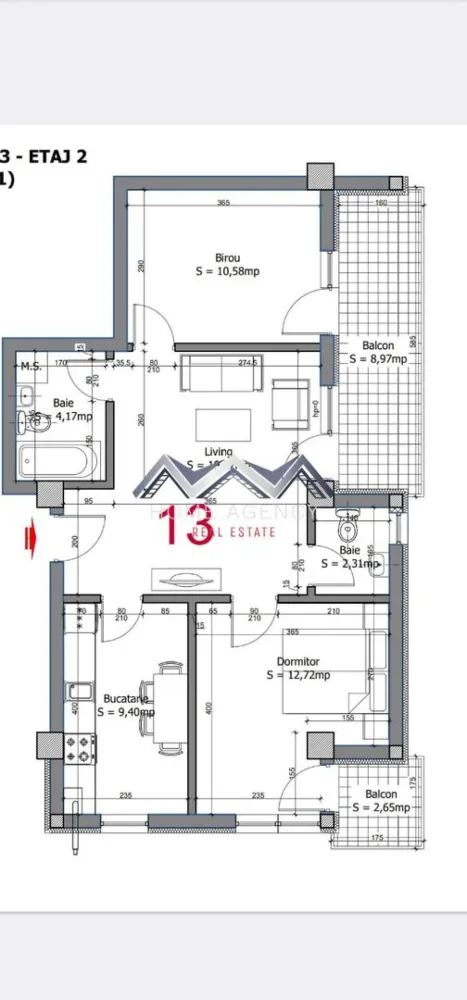 Apartament 3 camere / Otopeni / COMISION 0