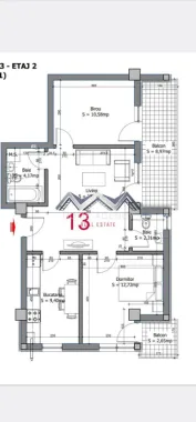 Apartament 3 camere / Otopeni / COMISION 0