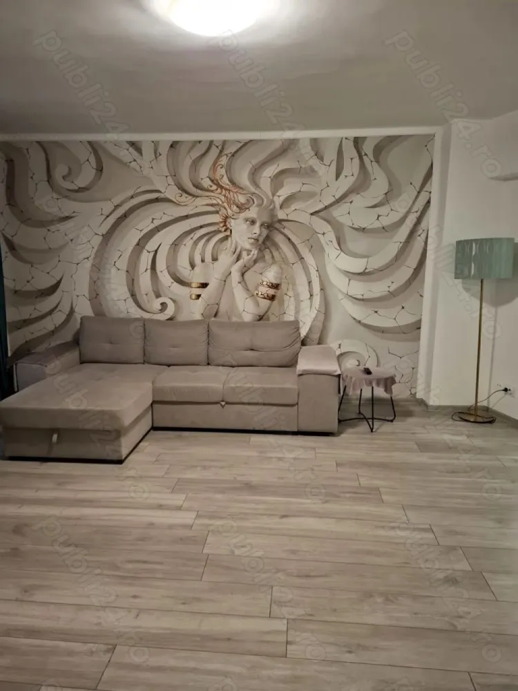 Unirii, utilat, lux, 900 E, 3 cam, 100 mp, centrală, parcare - Particular ofer spre închiriere 3 camere, mobilat modern, Bloc din 95, 100 mp, decomandat, et 6 7, centrală, parcare, cablu TV, internet, toate dotările.
