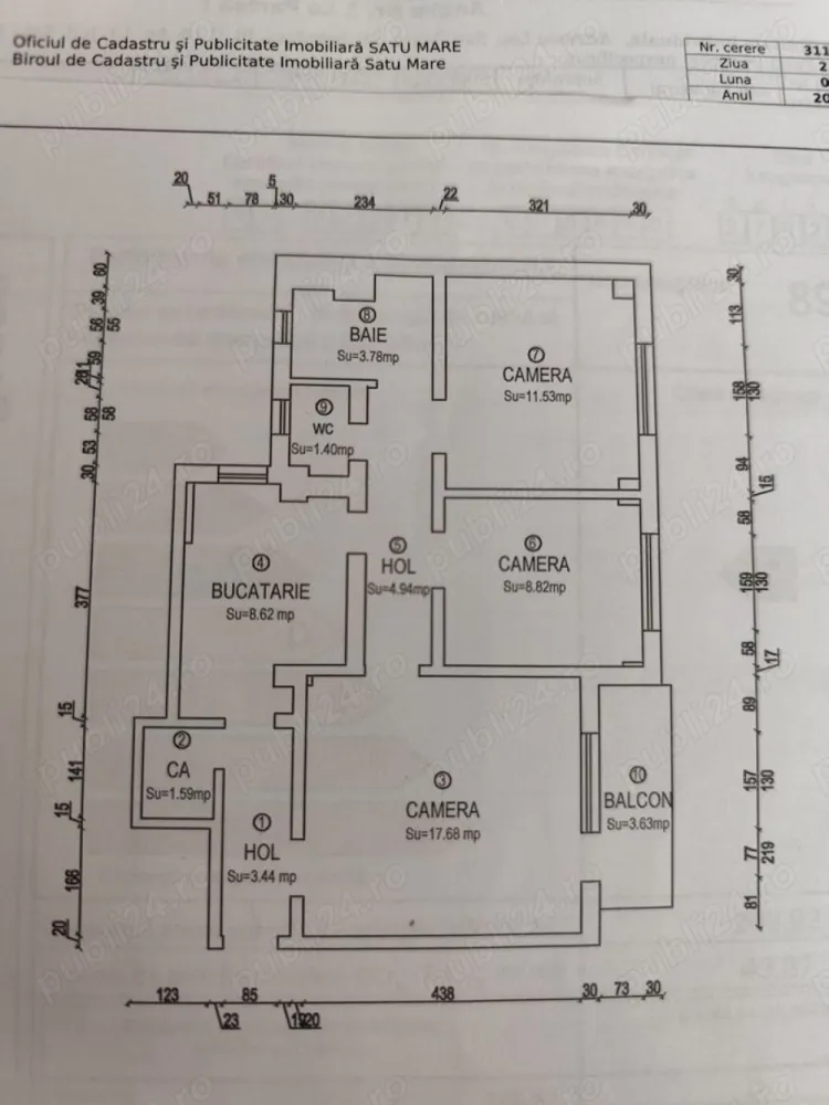 Ag BRASADAS vinde apt 3 cam etaj 4/4 Micro 16. - Agenția BRASADAS vinde apartament cu 3 camere, 2 holuri, 2 bai, bucătărie și debara în Micro16 etaj 4/4. 
Zonă foarte liniștită, vecini prietenoși, stație de autobuz în fața blocului și numeroase magazine. Profi,Unicarm,CBA etc) parc de joacă pentru copii, școli, grădinițe în apropiere
- încălzire cu centrala prin condensare noua
- aer condiționat nou
www.brasadas.com.