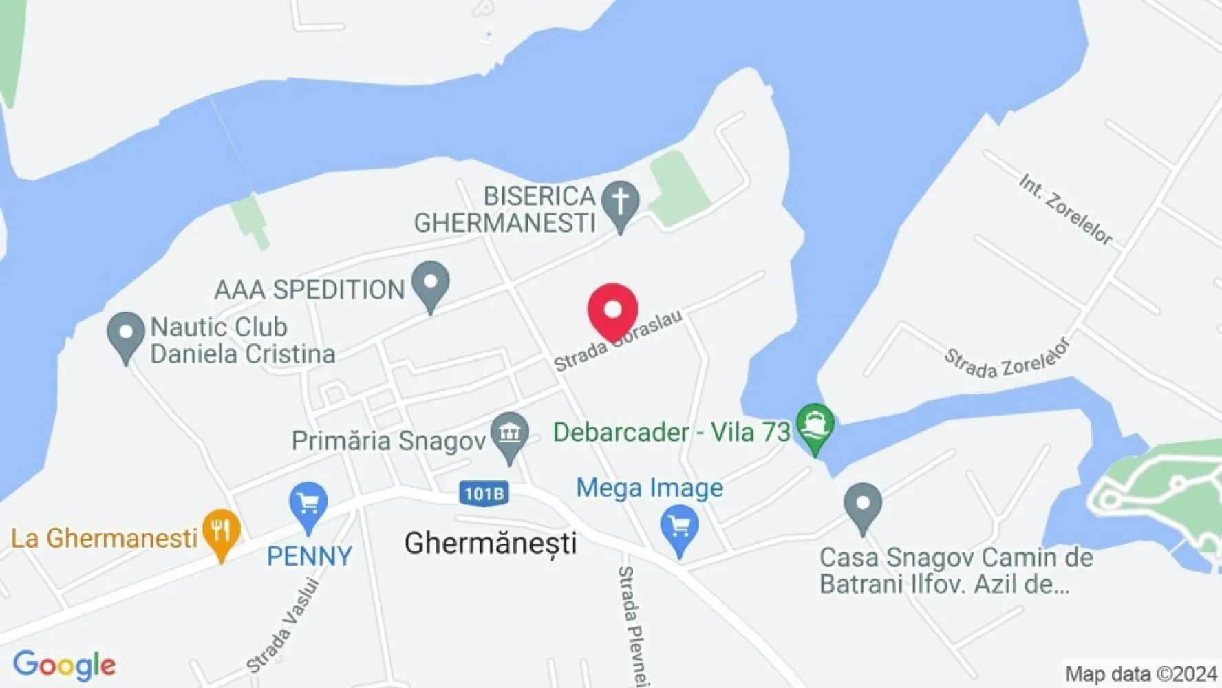 Snagov Primarie apropiere lac - casa de vacanta(duplex 120mp) pe structura de lemn(busteni) cu fundatie si subsol de beton armat; casa de oaspeti (50mp) plus foisor , piscina si garaj dublu. ambele case au centrala termica pe gaz si sunt mobilate si utilate complet. Proprietatea este libera si necesita reparatii. Ocazie