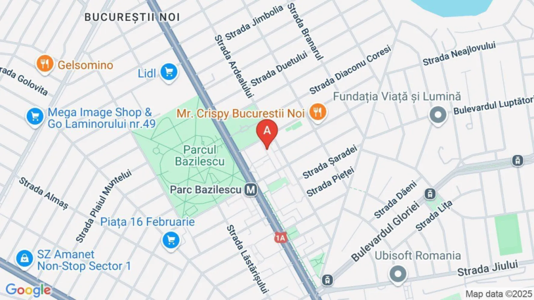 Apartament langa Parcul si Metroul Bazilescu, Blvd. Bucurestii Noi - Apartament de vânzare în zona Bazilescu, situat într-o locaţie liniştită, retrasă de la bulevard şi înconjurată de multă verdeaţă. Imobilul se află în imediata apropiere a Parcului Bazilescu, staţiei de metrou Bazilescu, şcoli, grădiniţe şi Biserica Bazilescu.

Poziţionarea este excelentă asigurand accesul rapid la Mall Băneasa şi Parcul Herăstrău (in doar 10- 15 minute), la Piaţa Victoriei si aeroport Otopeni. Metroul pe Magistrala 4 este in lucru pentru a asigura legatura cu aeroportul Otopeni.

Blocul este reabilitat termic şi nu are risc seismic (an constructie 1967, dar evaluat ca fara risc) . Proprietarul a montat separat tâmplărie termopan în timpul lucrărilor de izolare.

Apartamentul este luminos, a fost complet renovat şi beneficiază de următoarele îmbunătăţiri:

- instalaţie electrică nouă,
- cabluri de internet trase prin pereţi,
- apometre cu citire radio,
- parcare la liber, cu posibilitate de achiziţie loc de parcare,
- balcon generos si inchis, cu vedere spre zona verde din fata blocului

Se vinde complet mobilat şi utilat, inclusiv:
- bucătărie IKEA,
- dressing făcut pe comandă,
- mobilier dormitor MALM IKEA,
- canapea şi mobilier living,
- dressing IKEA în hol,
- frigider LG,
- maşină de spălat rufe LG,
- maşină de spălat vase BOSCH,
- aer condiţionat LG.

Aceasta proprietate reprezinta o oportunitate excelenta, locatia este foarte linistita si putin aglomerata (in spatele blocurilor este o zona de case, scoli si gradinite), asigurand accesul rapid spre zone importante din Bucuresti dar si din afara lui.